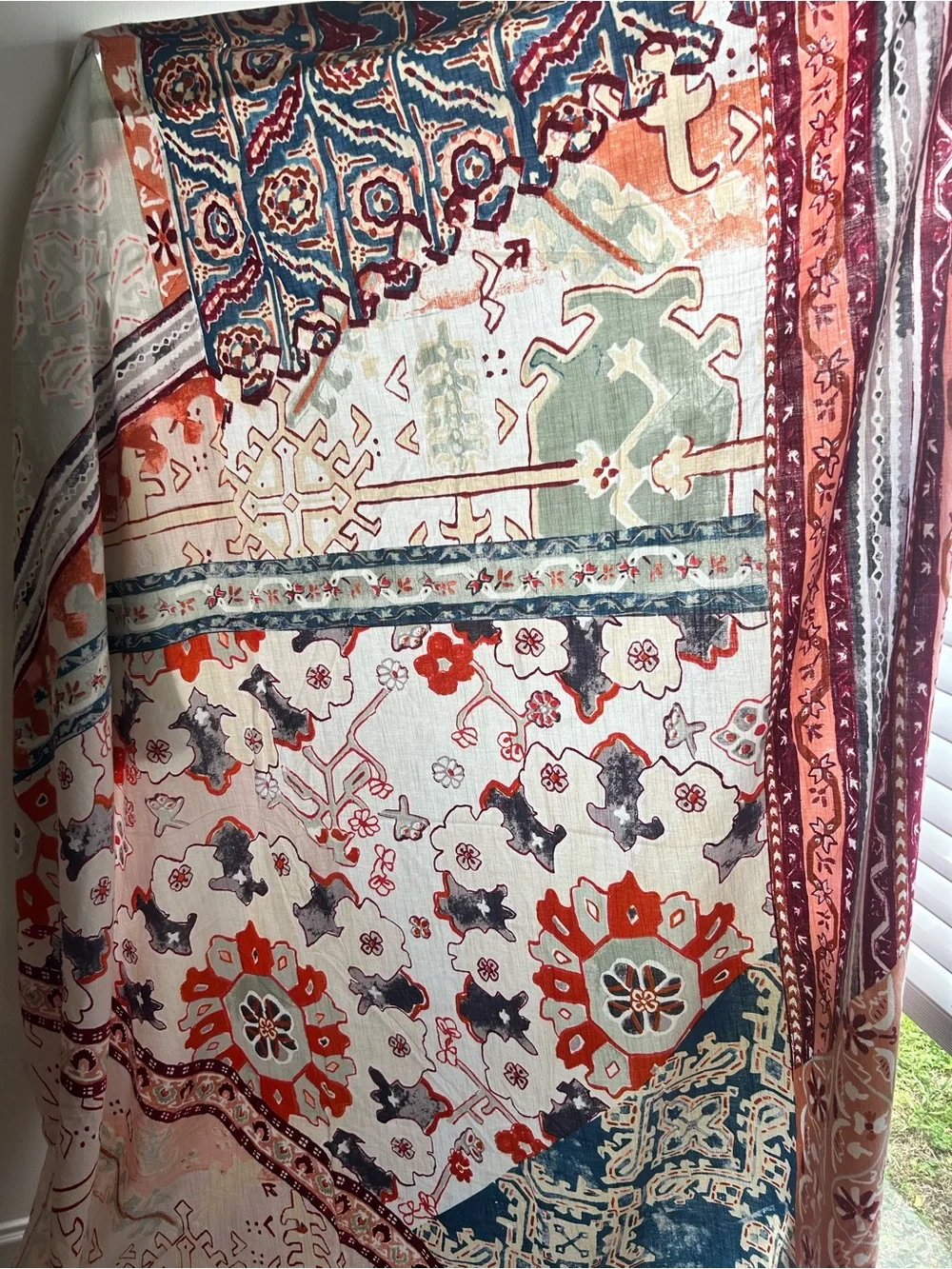 Anthropologie Rissa Shower Curtain